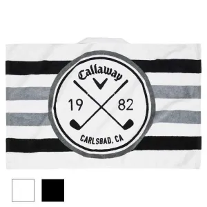 Callaway 2021 Tour Towel 16X24 Black/White/Charcoal
