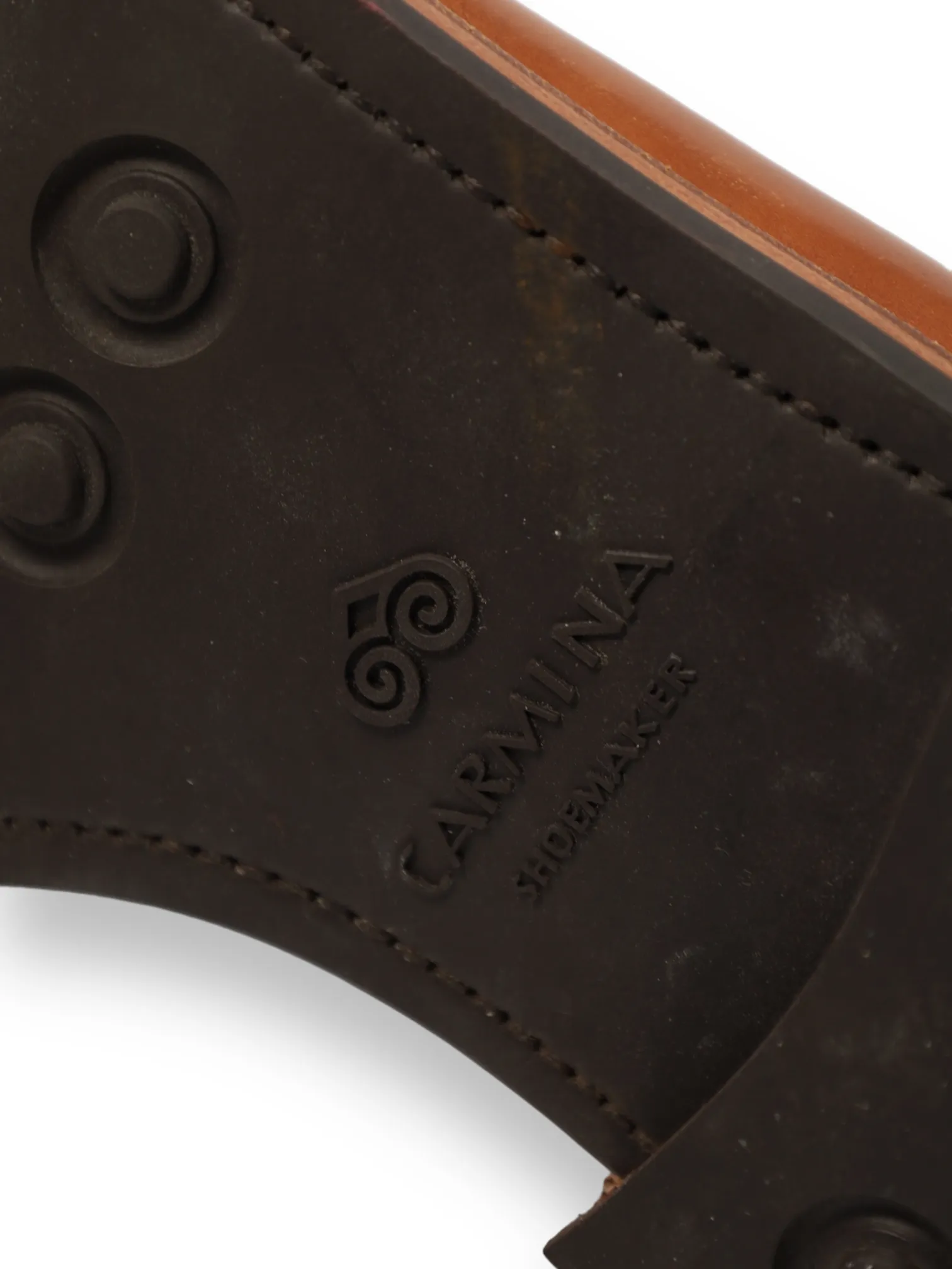Carmina Brown Storm-Welt Cordovan Derby Lace-ups