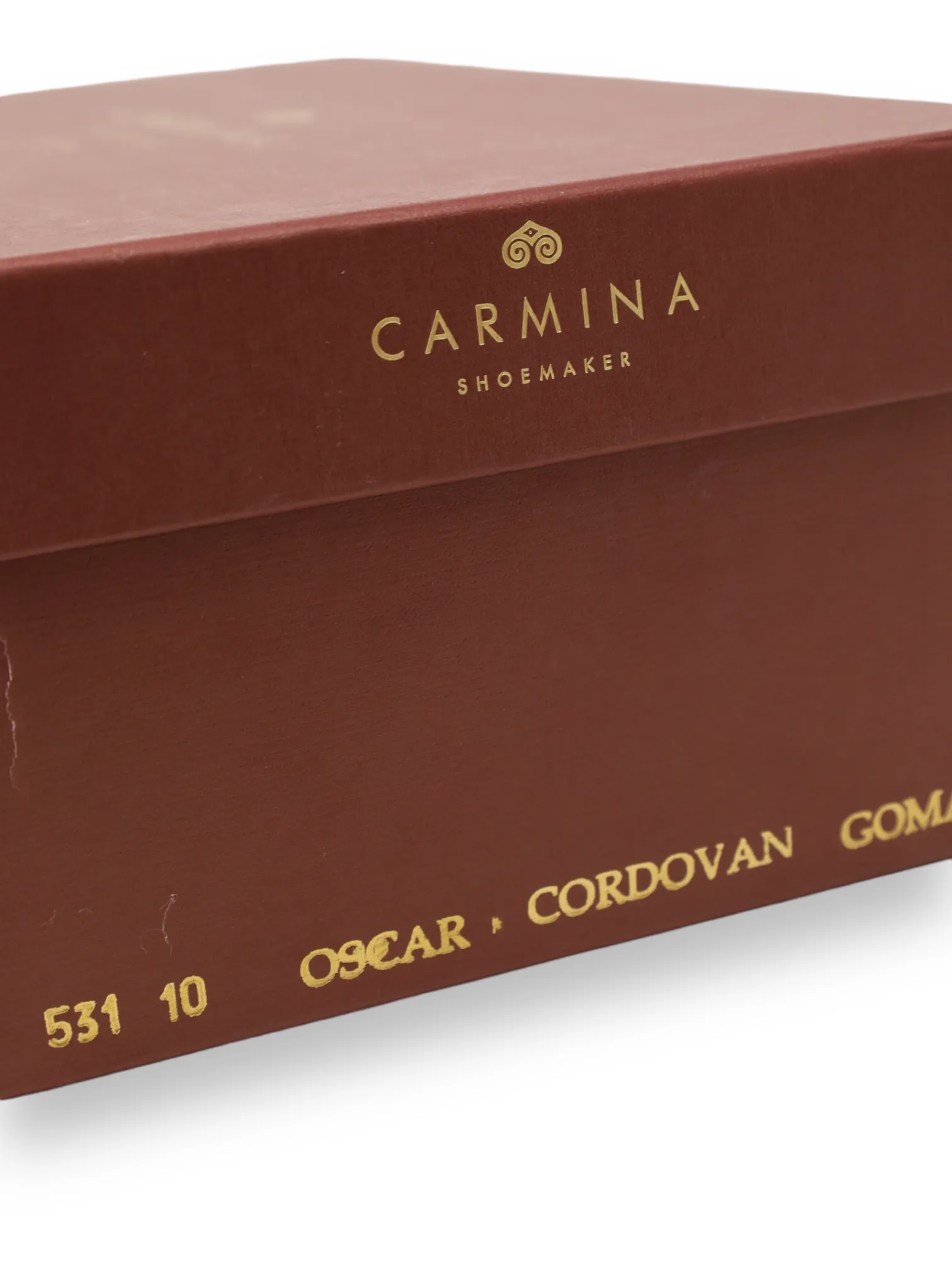 Carmina Brown Storm-Welt Cordovan Derby Lace-ups