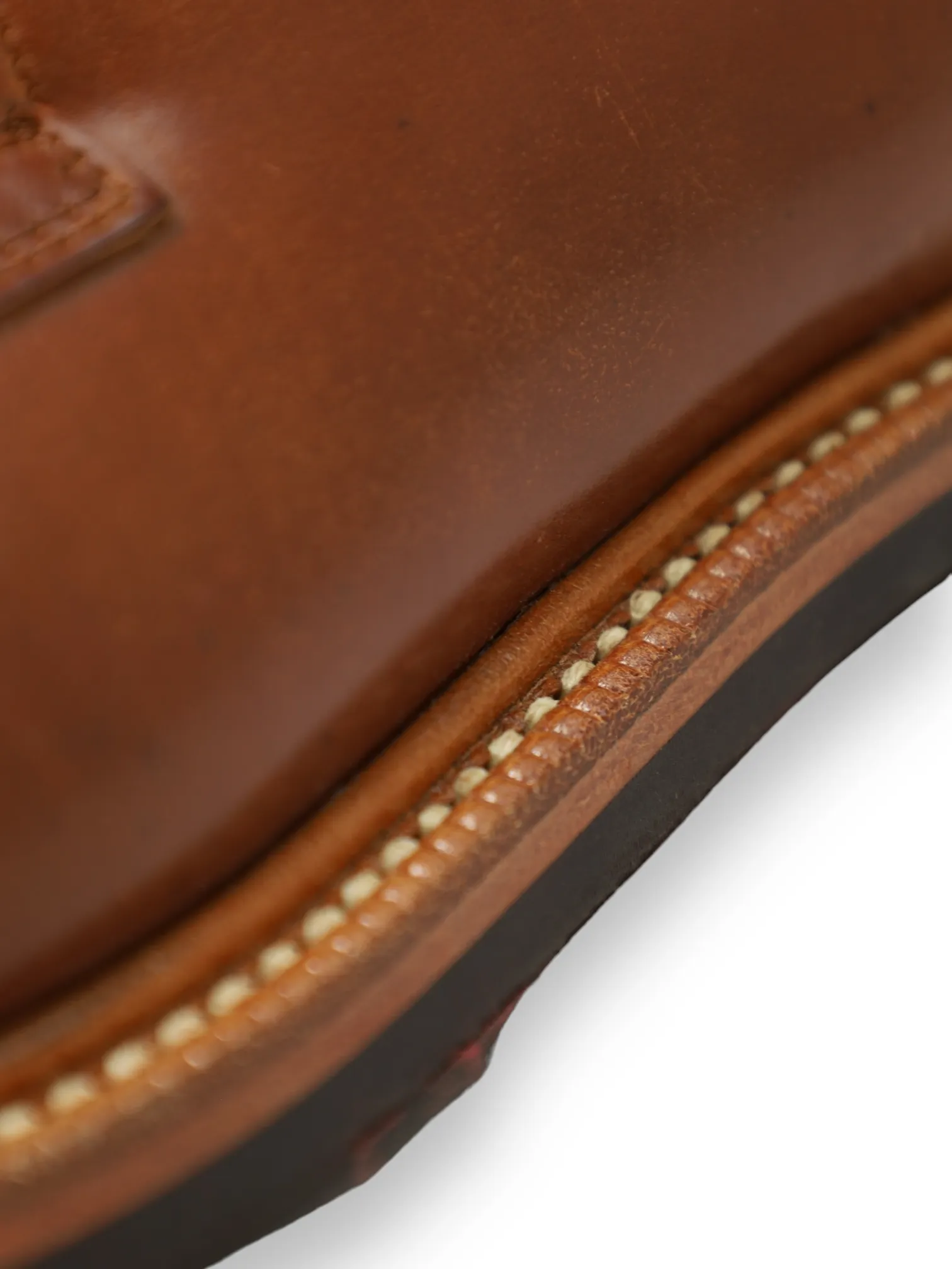 Carmina Brown Storm-Welt Cordovan Derby Lace-ups