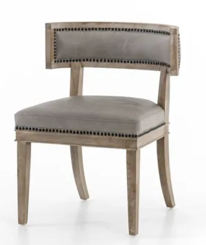 CARTER DINING CHAIR, LIGHT GREY