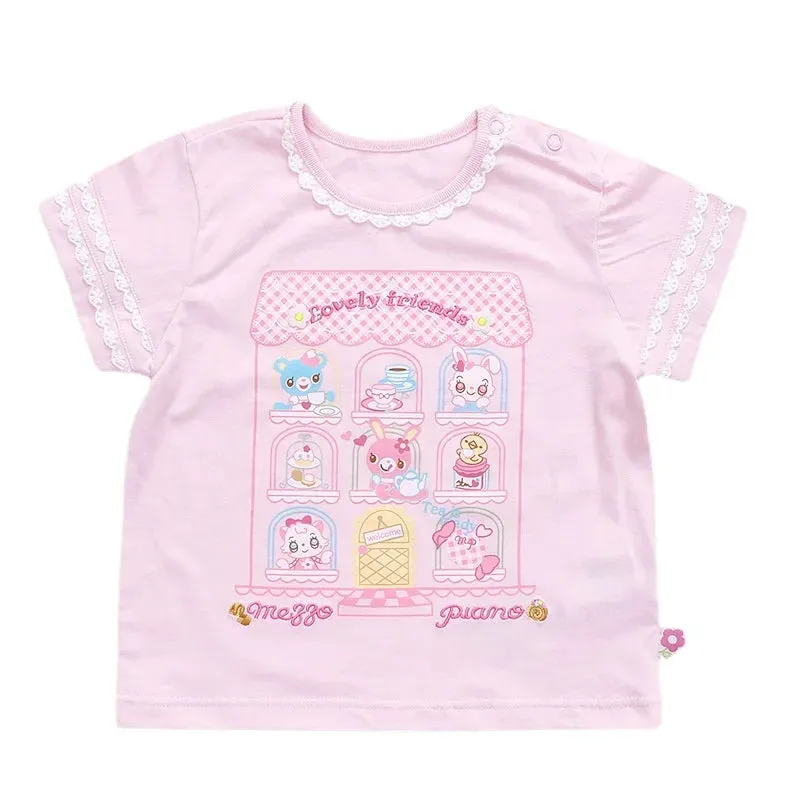 Cartoon Candy House Bunny T-Shirt