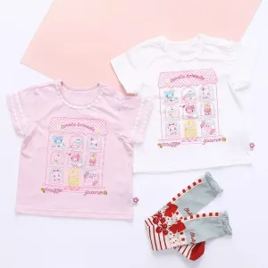 Cartoon Candy House Bunny T-Shirt