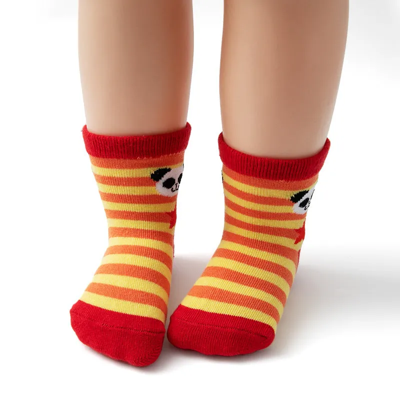 Cartoon Dispensing Non-slip Children's Cotton Socks