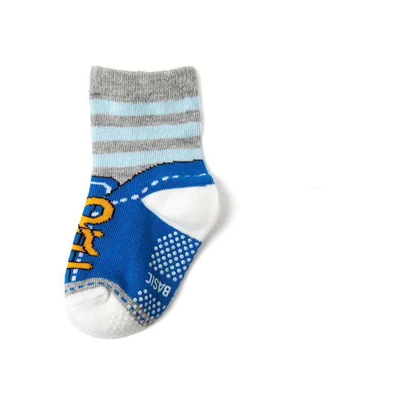 Cartoon Dispensing Non-slip Children's Cotton Socks