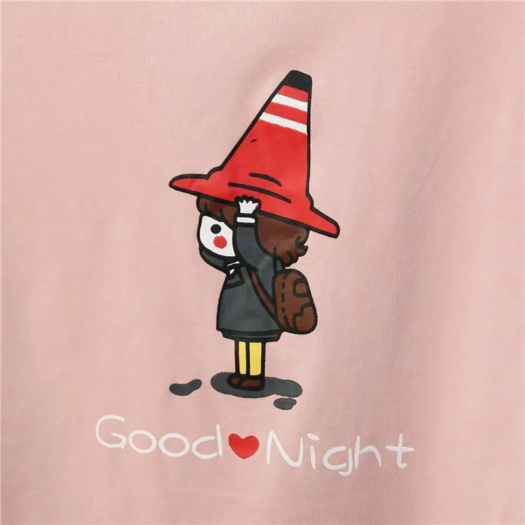 Cartoon Print T-Shirt