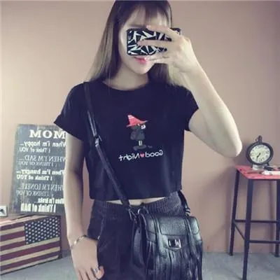 Cartoon Print T-Shirt