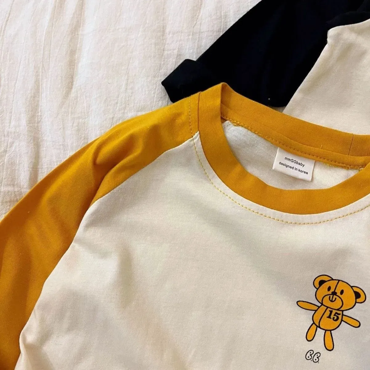 Cartoon Spliced Long Sleeve T-Shirt