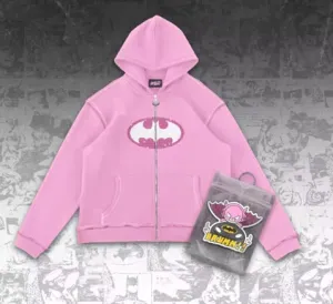 Cartoon Zipper Hoodie