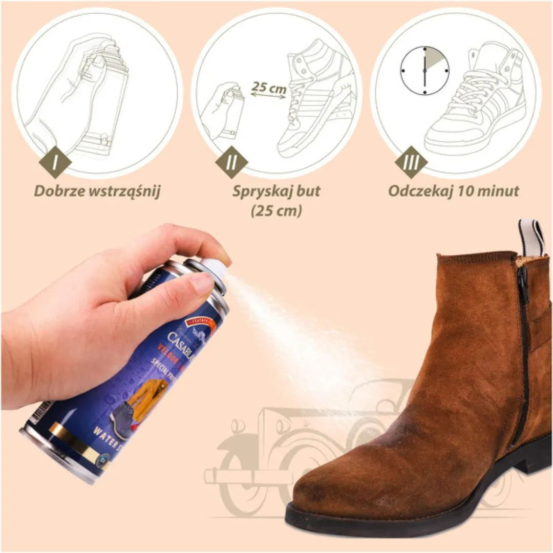 Casablanca Water Stop Spray for Nubuck and Velour