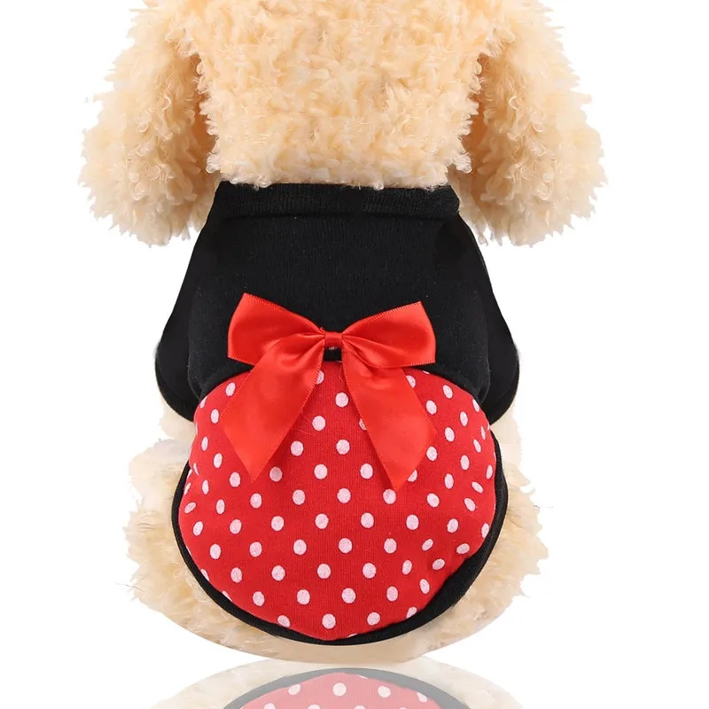 Casual Cloth Cartoon Pet Clothing