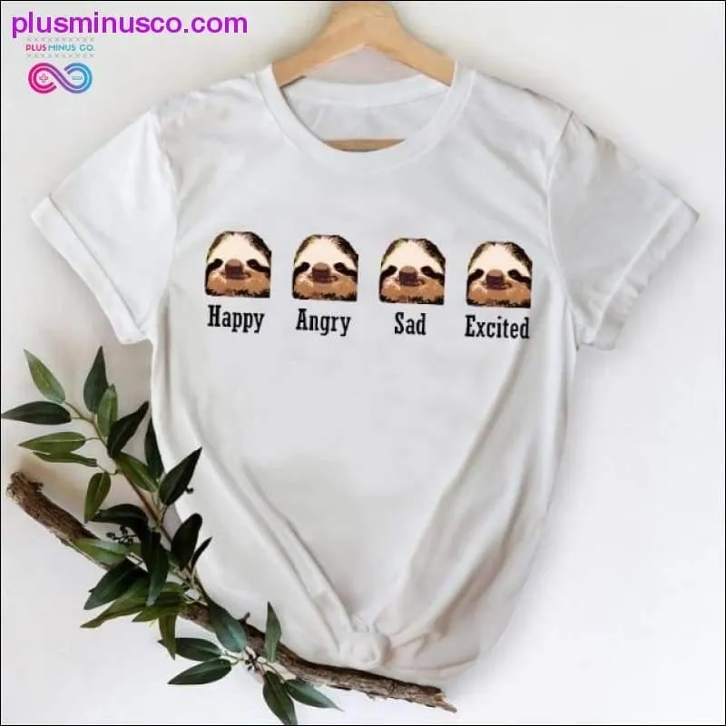 Cat Face Funny Cartoon Girl Printing 90s Spring Summer Top
