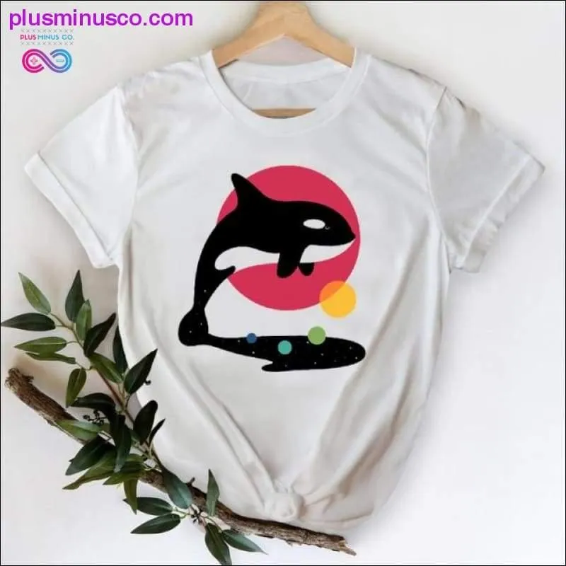 Cat Face Funny Cartoon Girl Printing 90s Spring Summer Top