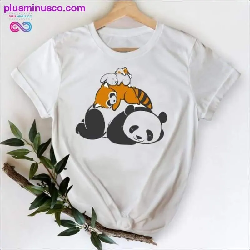 Cat Face Funny Cartoon Girl Printing 90s Spring Summer Top