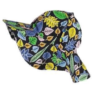 Caterpillar - Black Woven Sunhat