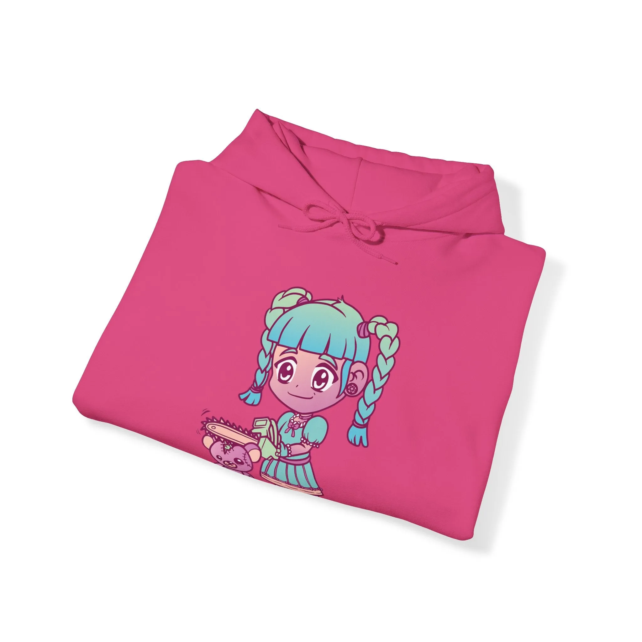 Chainsaw Girl Teddy Bear Hoodie