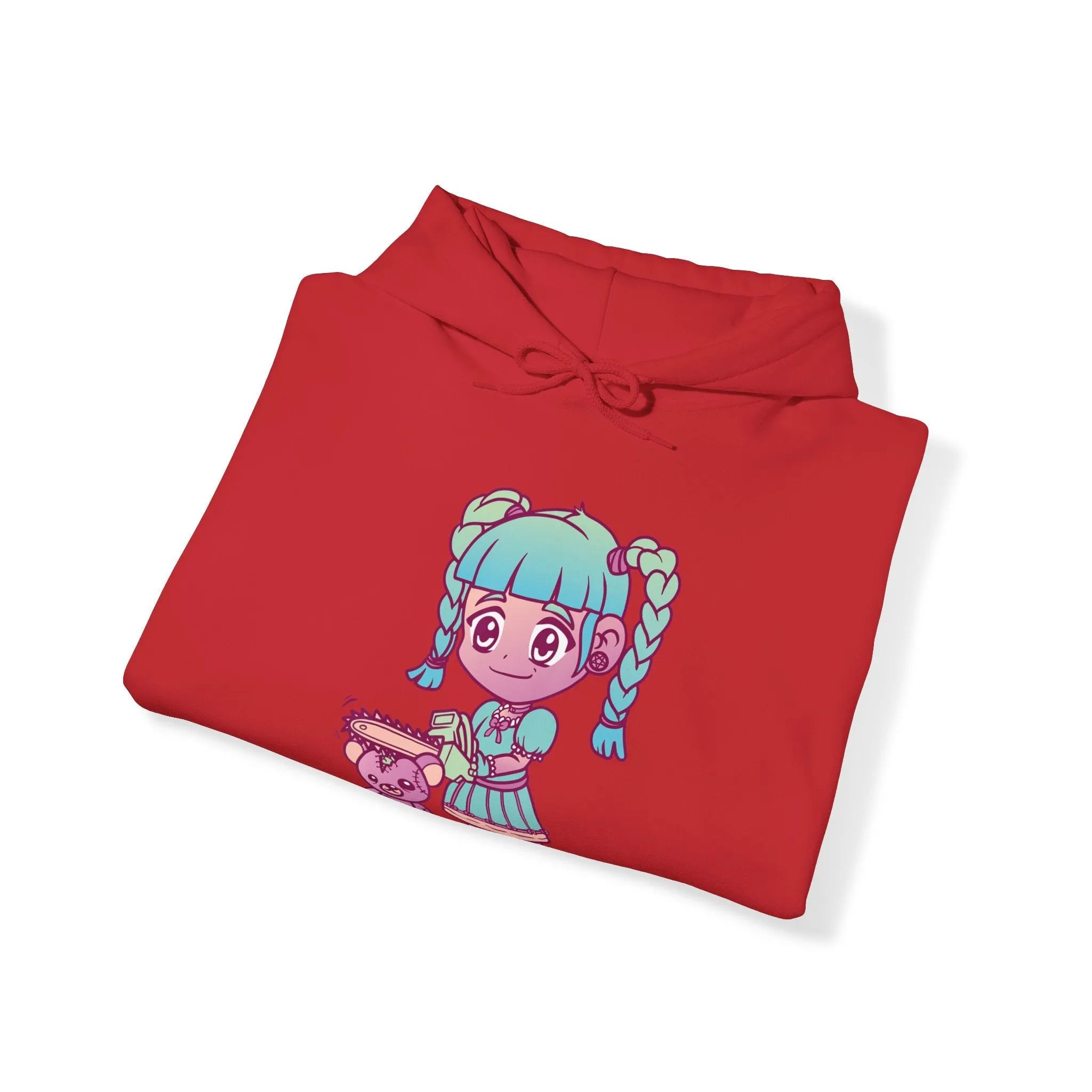 Chainsaw Girl Teddy Bear Hoodie