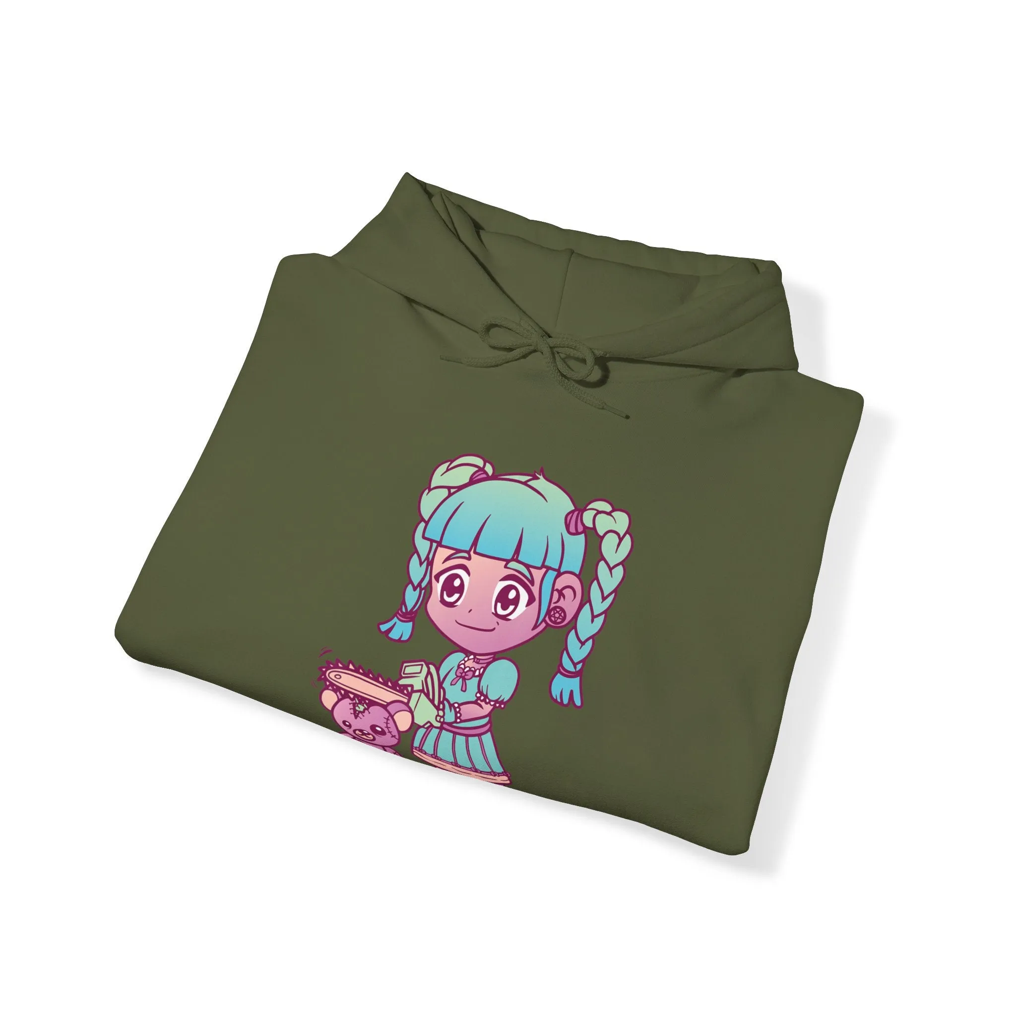 Chainsaw Girl Teddy Bear Hoodie