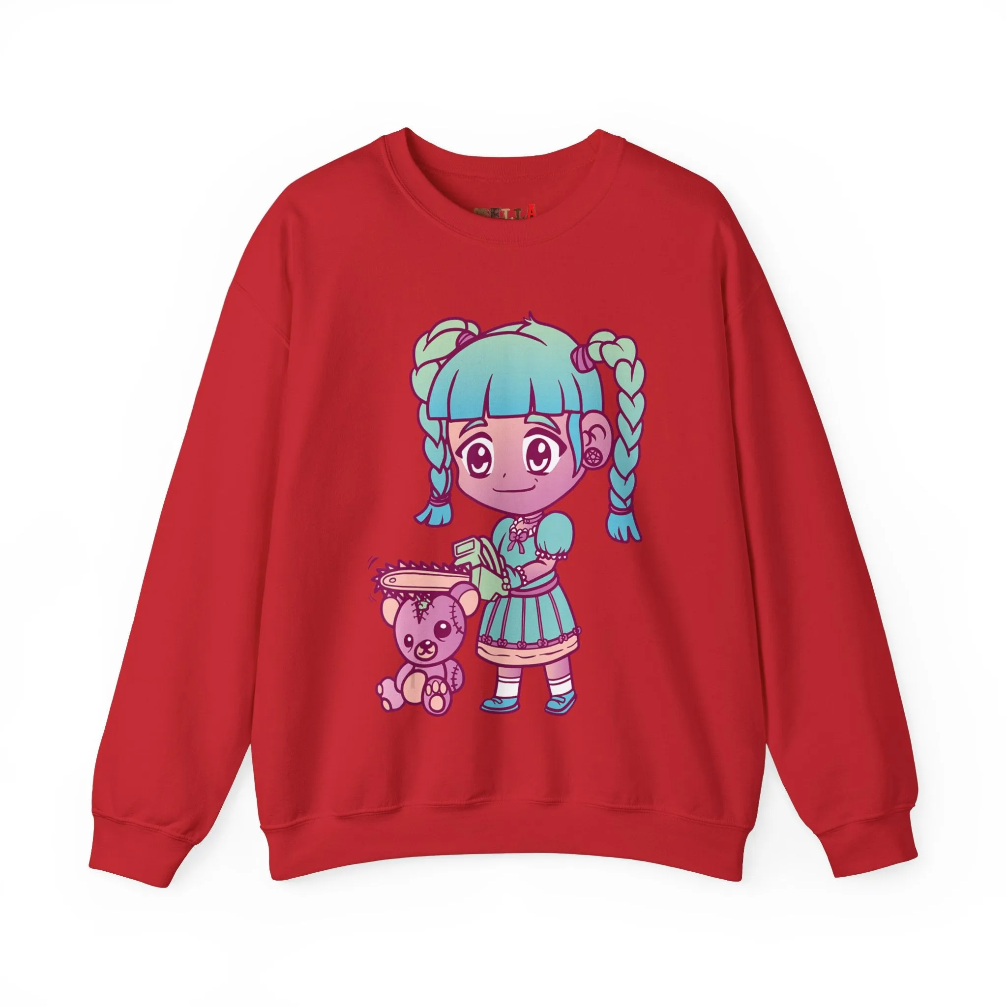Chainsaw Girl Teddy Bear Sweatshirt