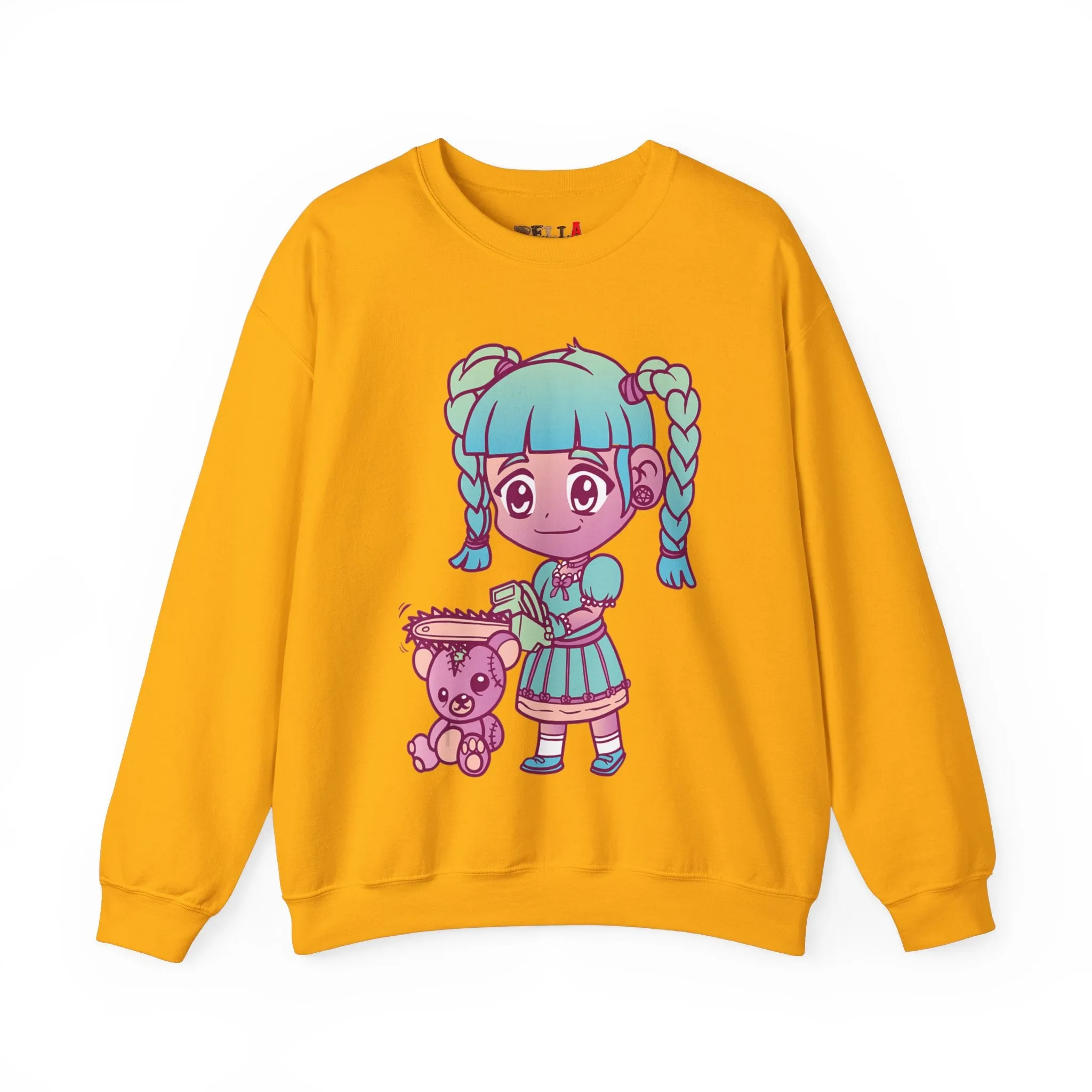 Chainsaw Girl Teddy Bear Sweatshirt
