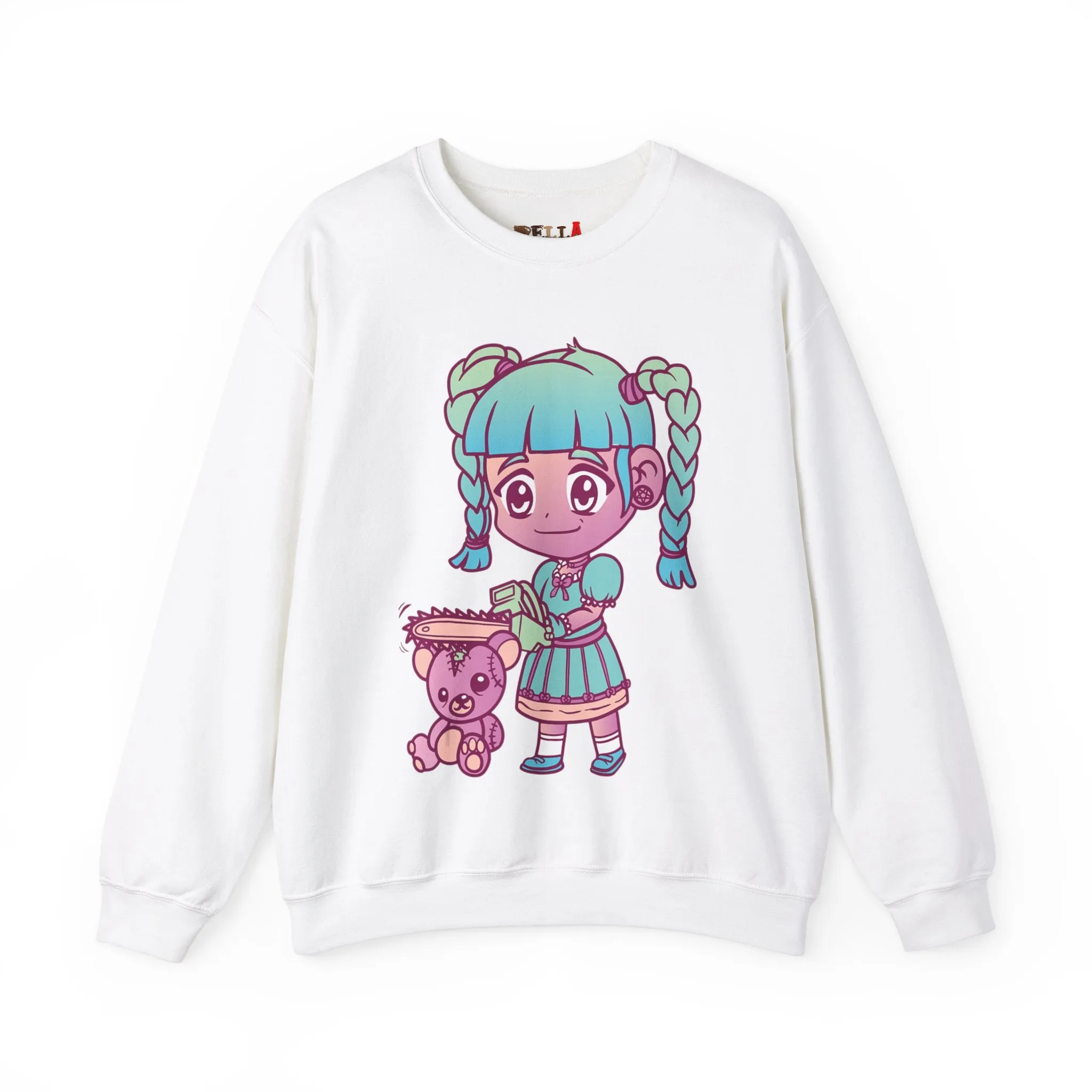 Chainsaw Girl Teddy Bear Sweatshirt