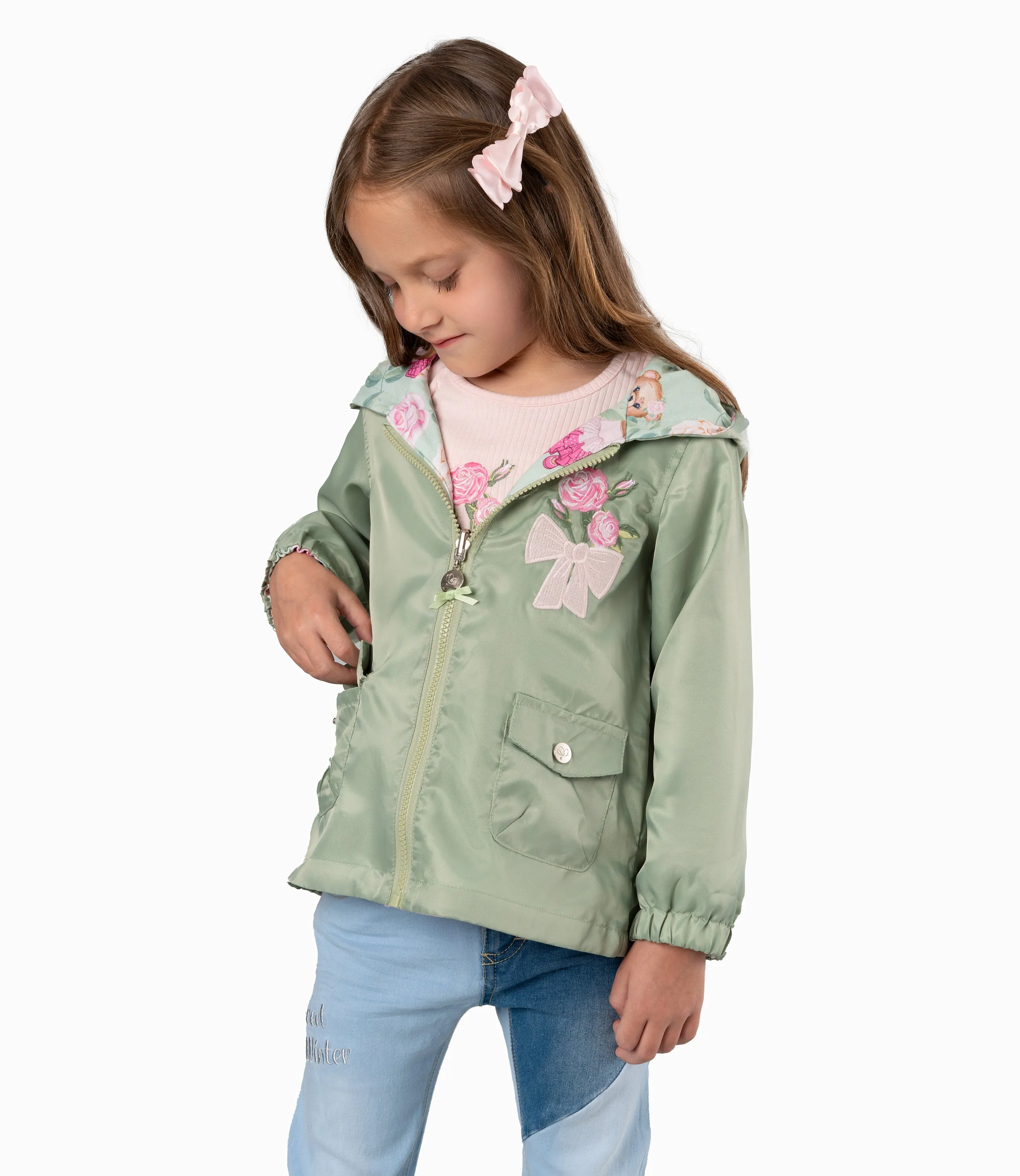 Chaqueta Niña Reversible