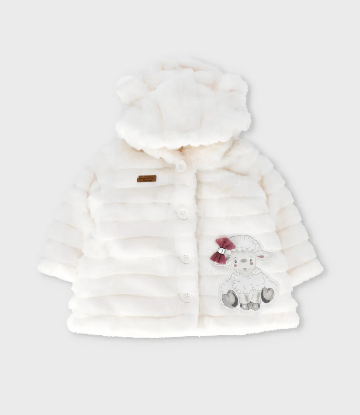 Chaqueta recién nacida de ovejita