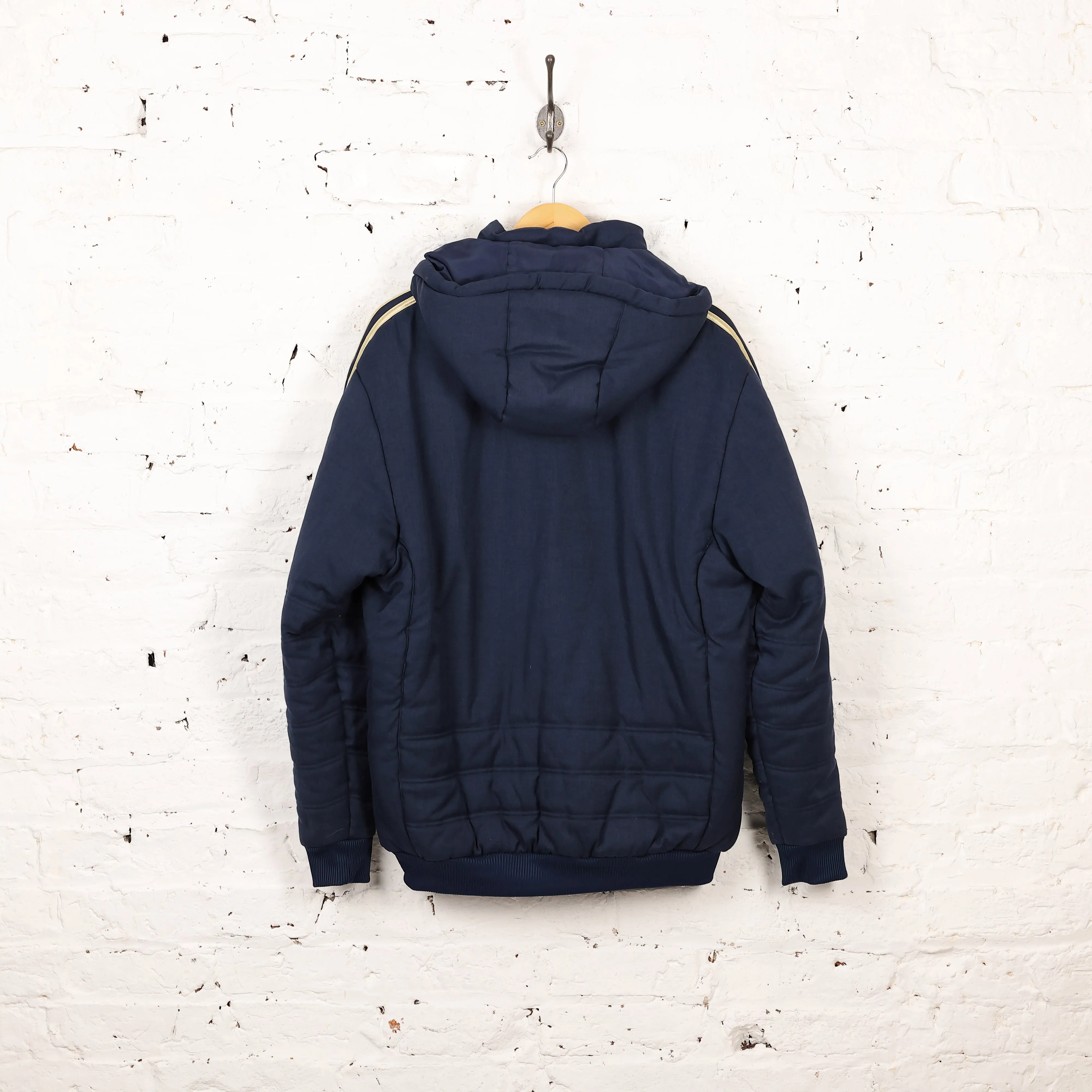 Chelsea 2012 Quilted Parka Coached Jacket Coat - Blue - M