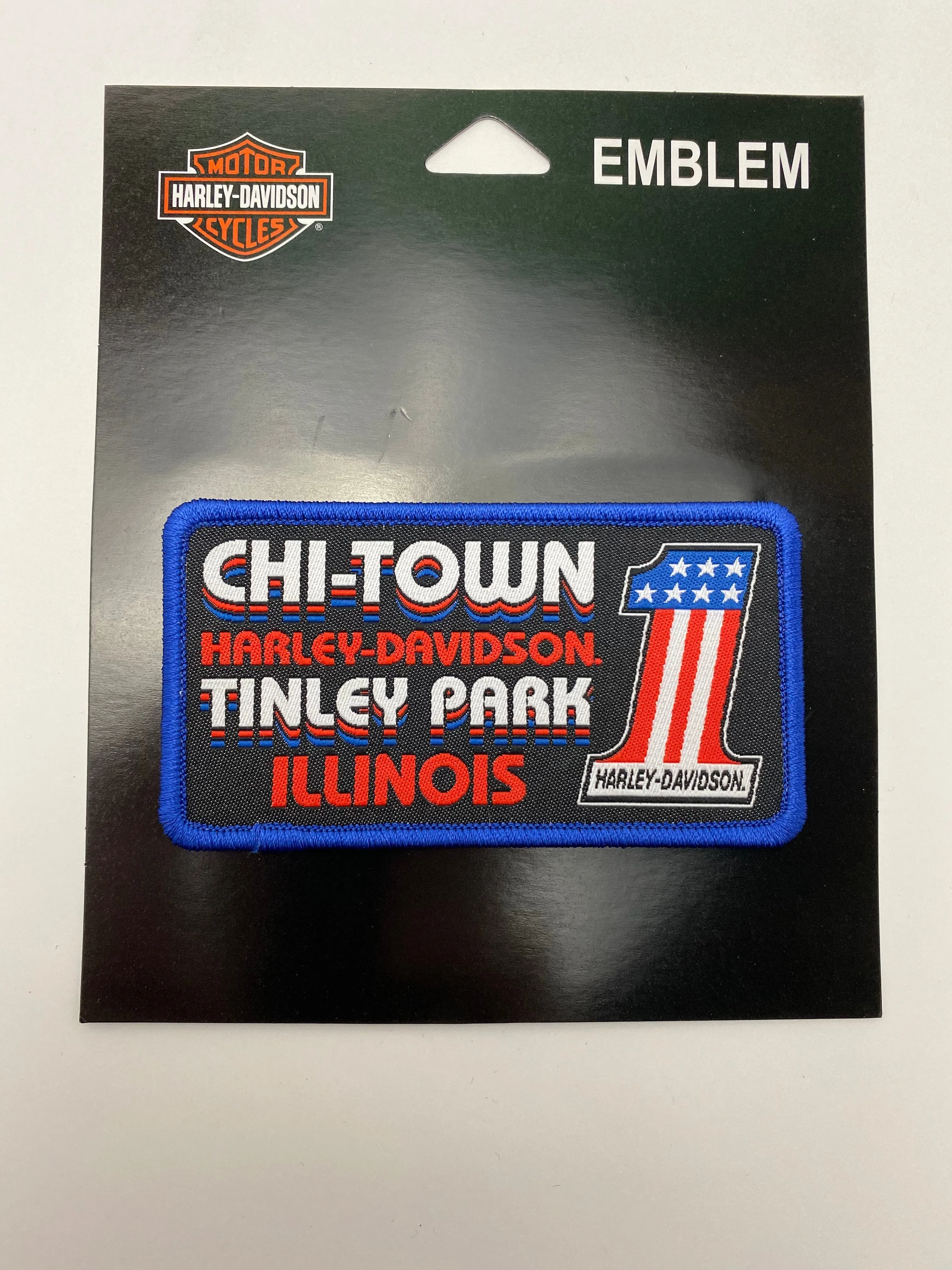 Chi-Town Harley-Davidson® Custom Retro Patch
