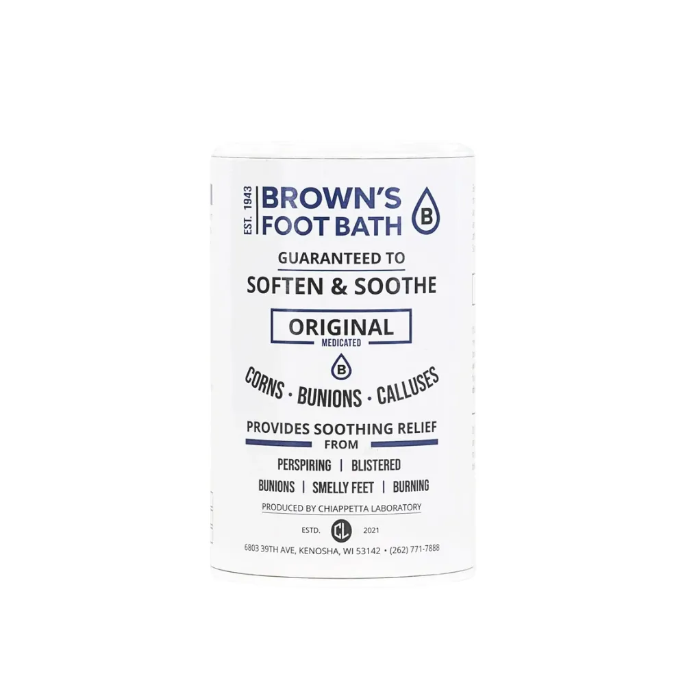 Chiappetta Labs Brown's Medicated Footbath