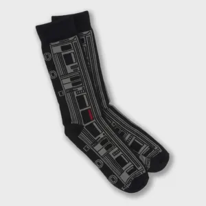 Chicago El Train Socks Dress Socks