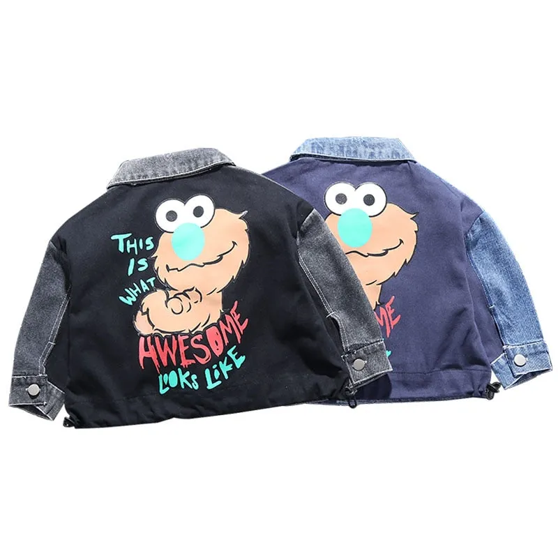 Children's Fashion Jacket Denim Boys