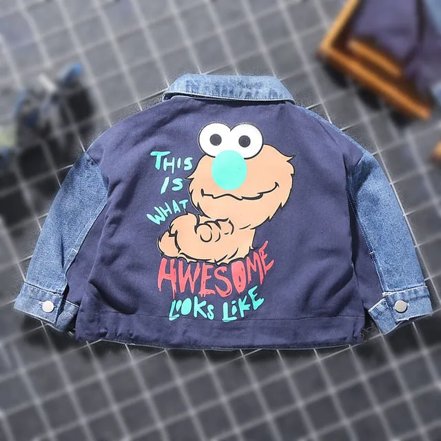 Children's Fashion Jacket Denim Boys