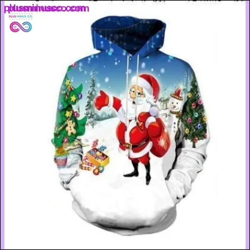 Christmas snowman printing Women Santa Claus Christmas