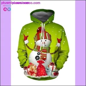 Christmas snowman printing Women Santa Claus Christmas