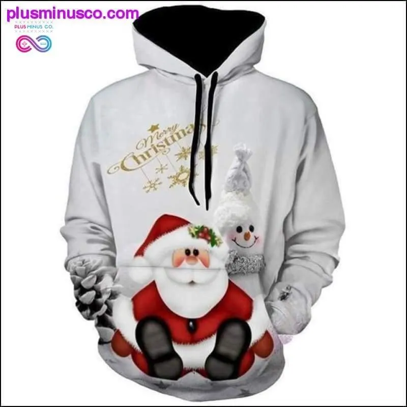 Christmas snowman printing Women Santa Claus Christmas
