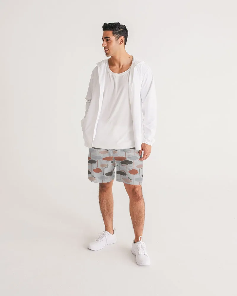 Cloudy Masculine Jogger Shorts