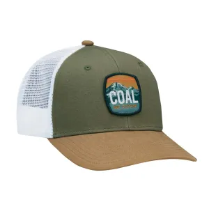 Coal The Tumalo Low Profile Contrast Trucker Cap - Olive