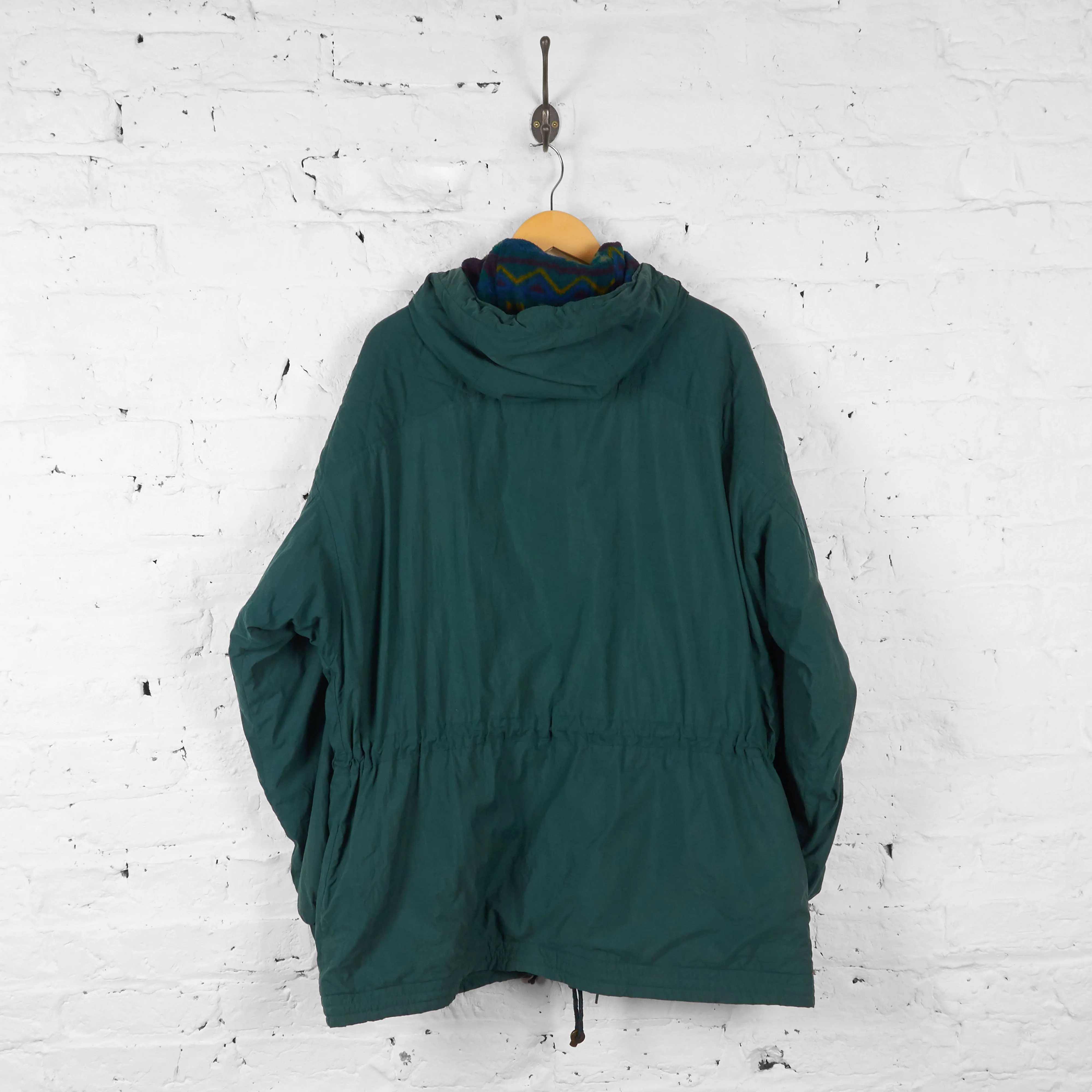 Columbia Mountain Parka Coat - Green - L
