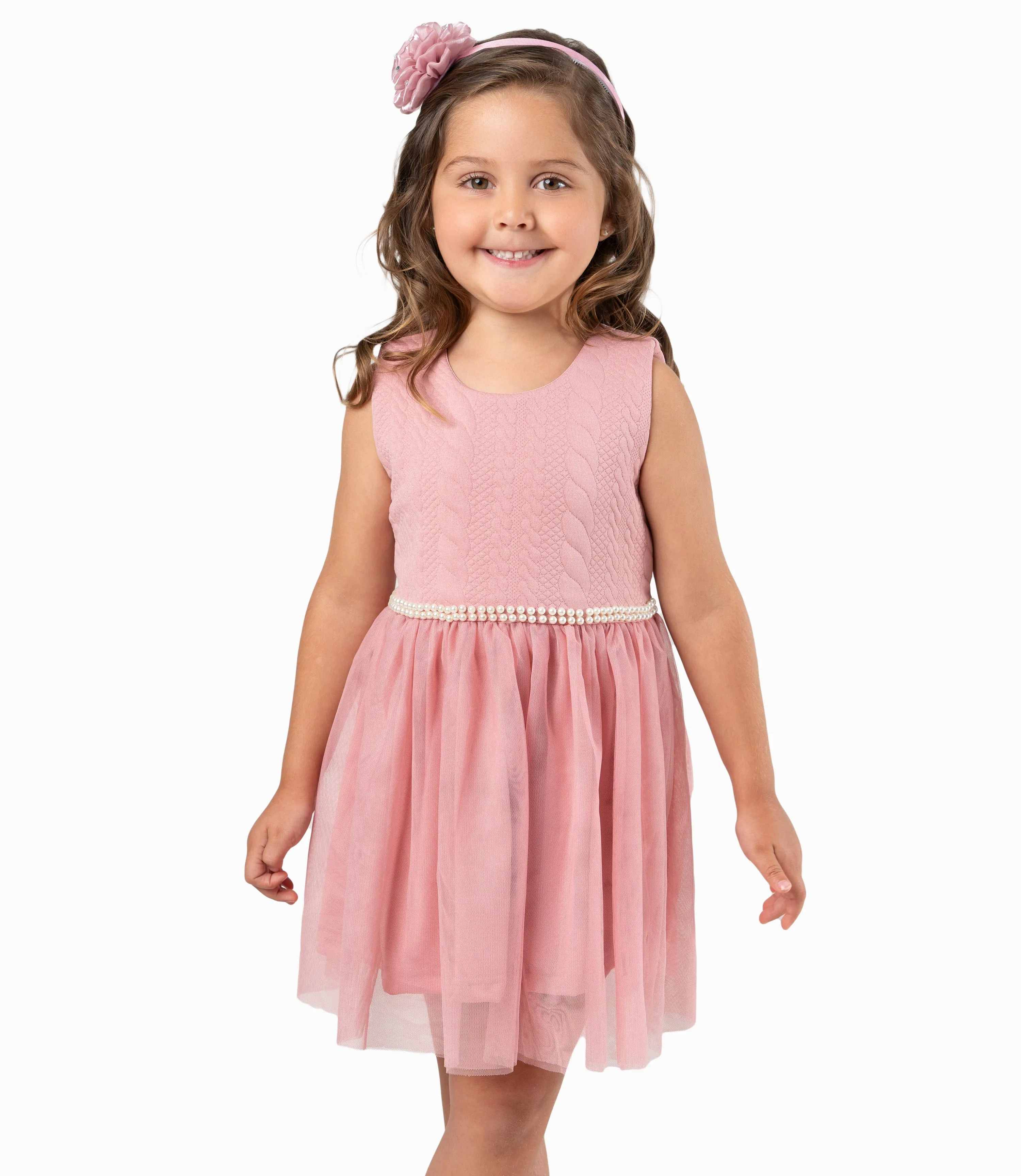 Conjunto Niña De Abrigo Y Vestido