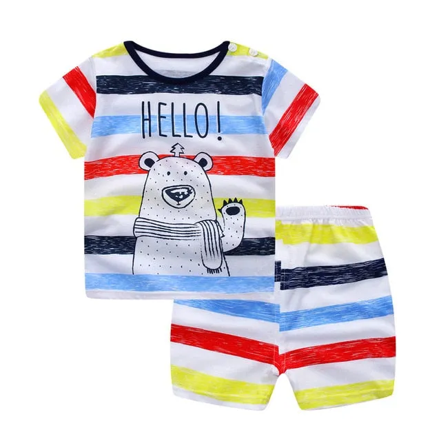 Cotton Baby Boy Clothing Suit