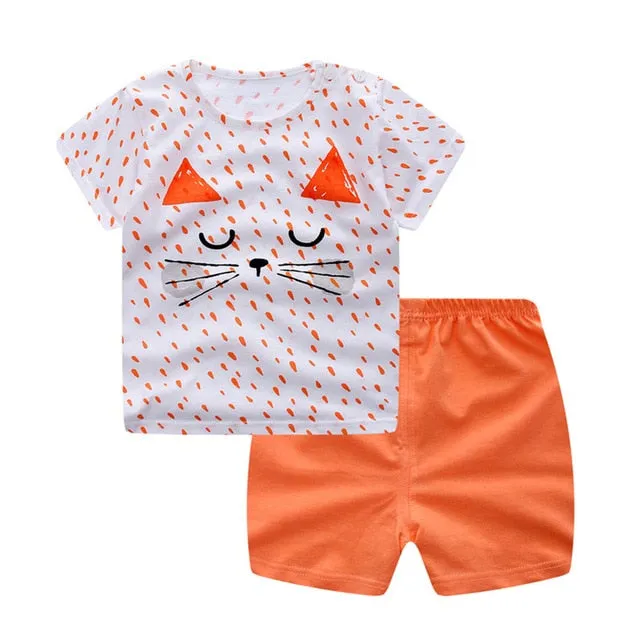 Cotton Baby Boy Clothing Suit