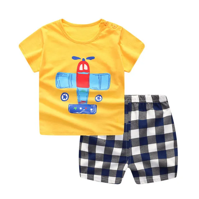 Cotton Baby Boy Clothing Suit