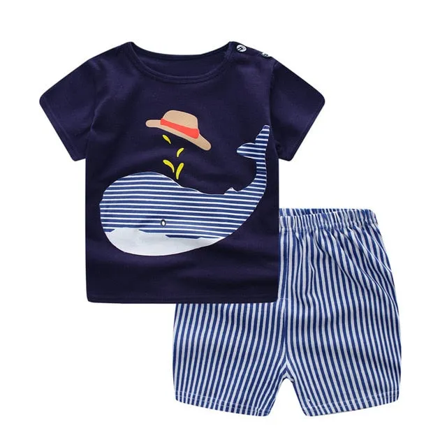 Cotton Baby Boy Clothing Suit