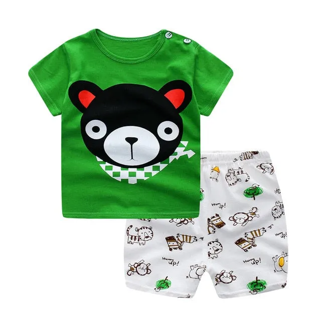 Cotton Baby Boy Clothing Suit