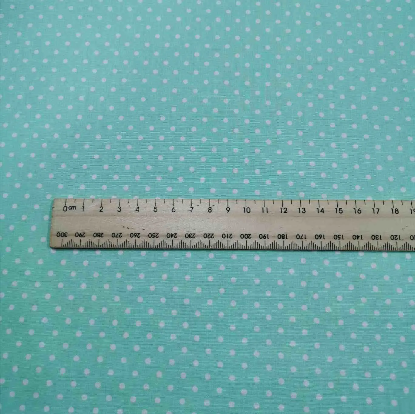 Cotton Poplin, Small Polka Dot, Mint