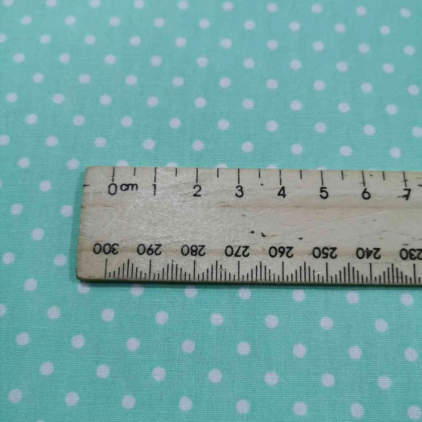 Cotton Poplin, Small Polka Dot, Mint