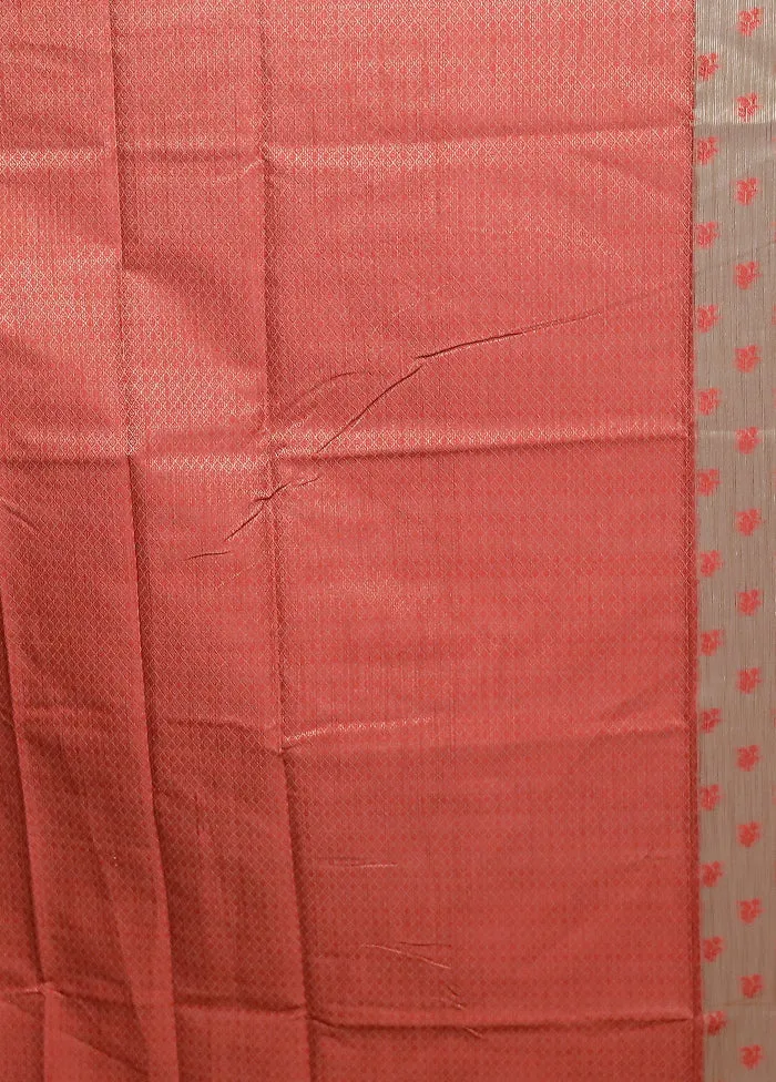 Cream Cotton Saree With Blouse Piece