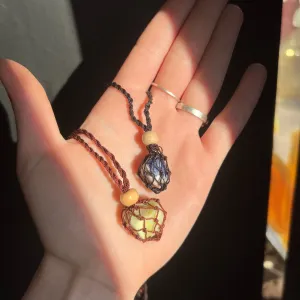 Crystal Holder Necklace