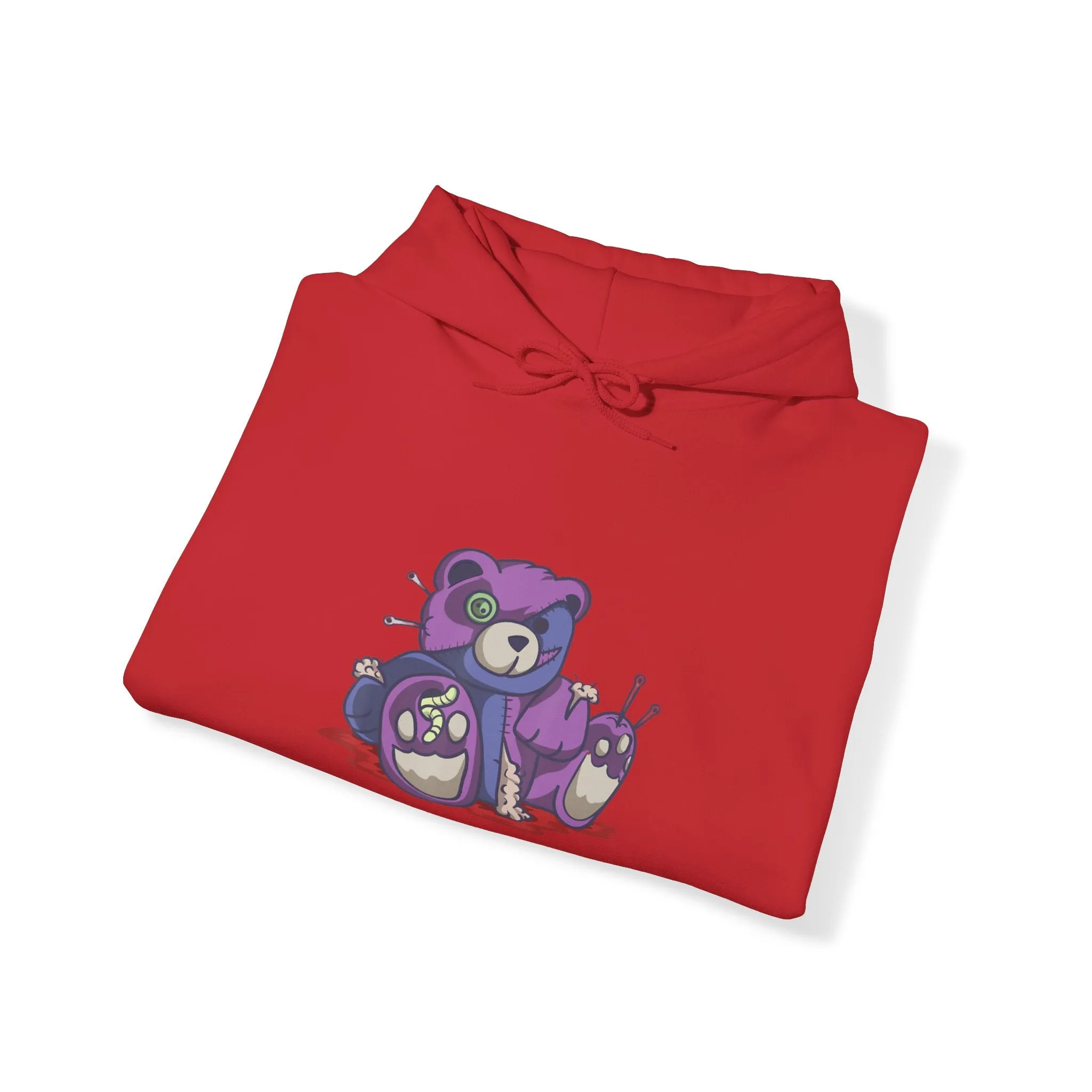 Damaged Teddy Bear Hoodie
